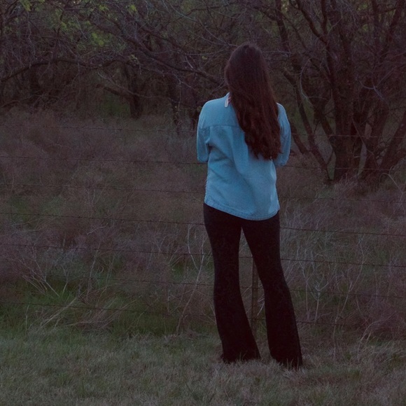 Boho Bell Bottom Pants - Picture 4 of 5